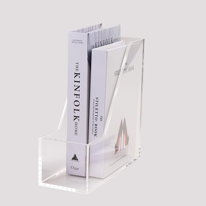 Magazine Holder by AIMOLLYACRYLICSTORAGE