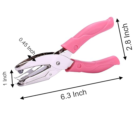 Star Shape Single Paper Hole Punch, 1 Pack 6.3 Inch Length 1/4 Inch of Diameter - Image 5