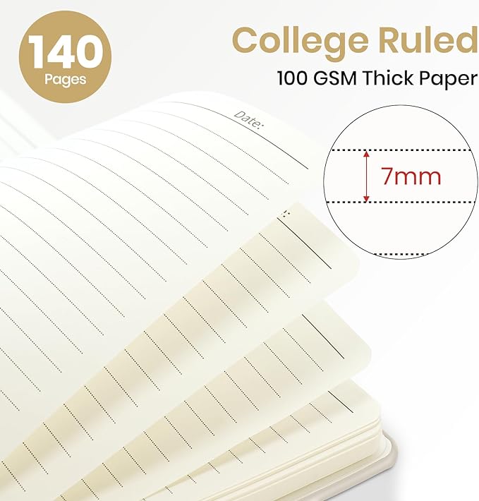 ZOTIA Lined Spiral Journal Notebook - Image 2