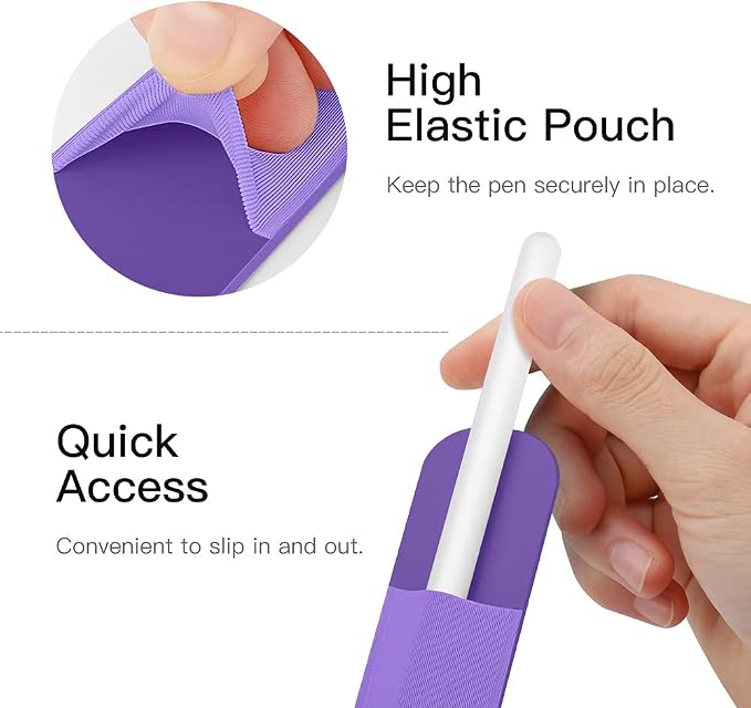MoKo Pencil Holder Sticker for Apple Pencil Pro, Apple Pencil, Apple Pencil - Image 5