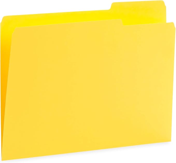 Blue Summit Supplies 100 Warm Tones File Folders, 1/3 Cut Tab, Letter Size - Image 4