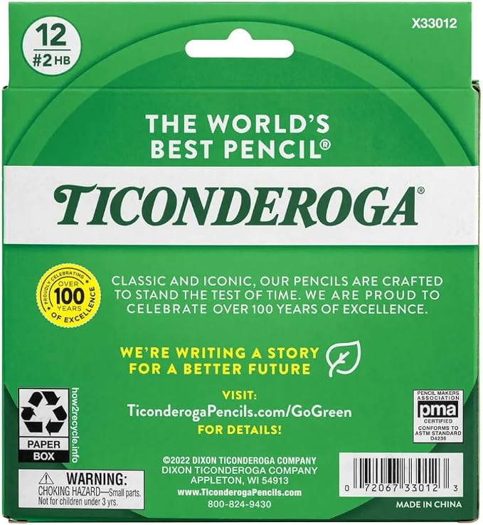 Ticonderoga My First Half-Size Wooden Pencils, Large Triangle-Barrel - Image 3