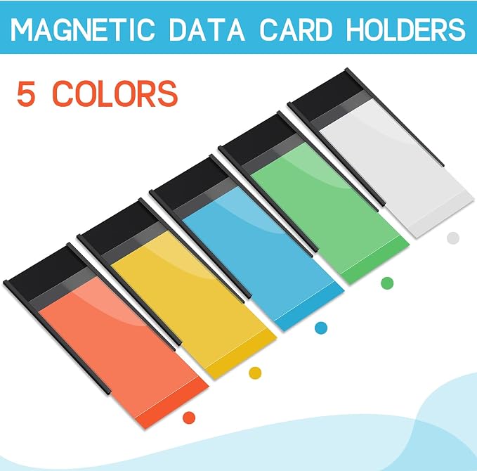 Seajan Magnetic Label Holders Channel Cardholders Magnetic Name Plate Tags - Image 5