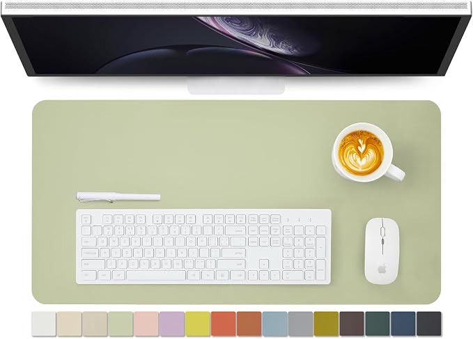 Leather Desk Mat by HOMIEAZICOZI