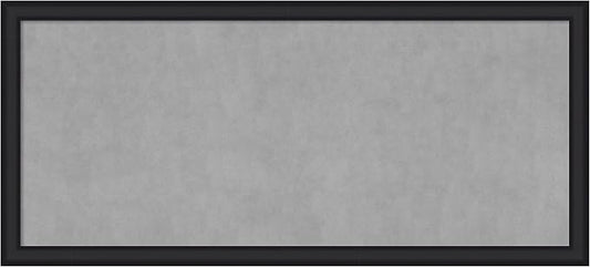Amanti Art Black Framed Magnetic Board 23x51 Oversize Vision Board by AmantiArt