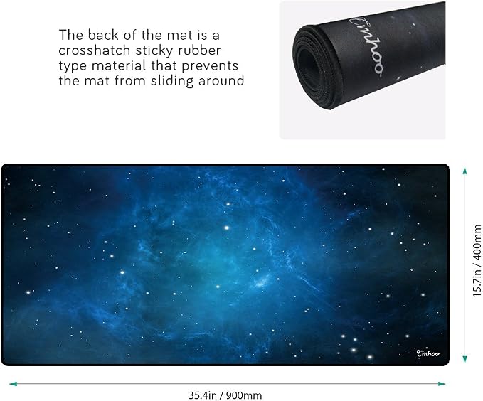 Large Mouse Pad Gaming XXL & Desk Keyboard Mat Size - Image 2
