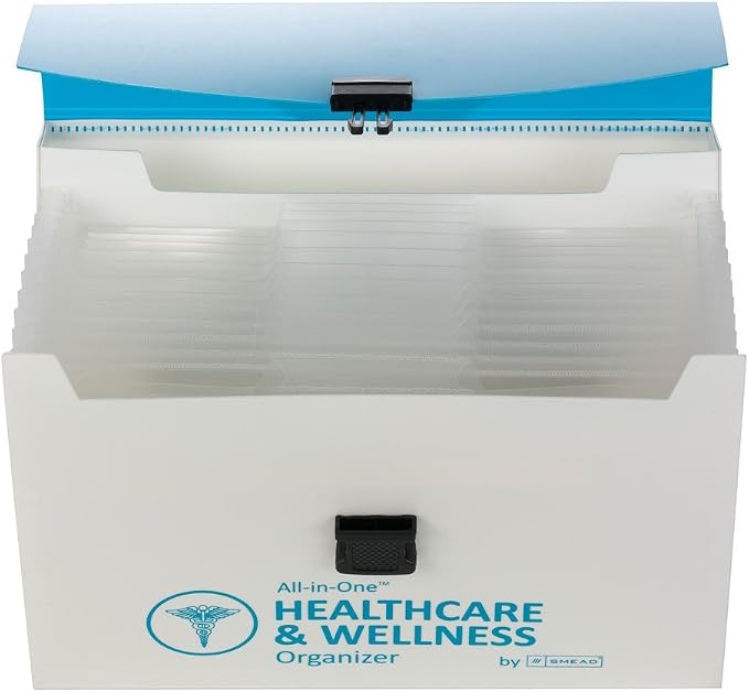 Smead All-in-One Healthcare & Wellness Organizer, 13 Pockets, Letter Size - Image 3