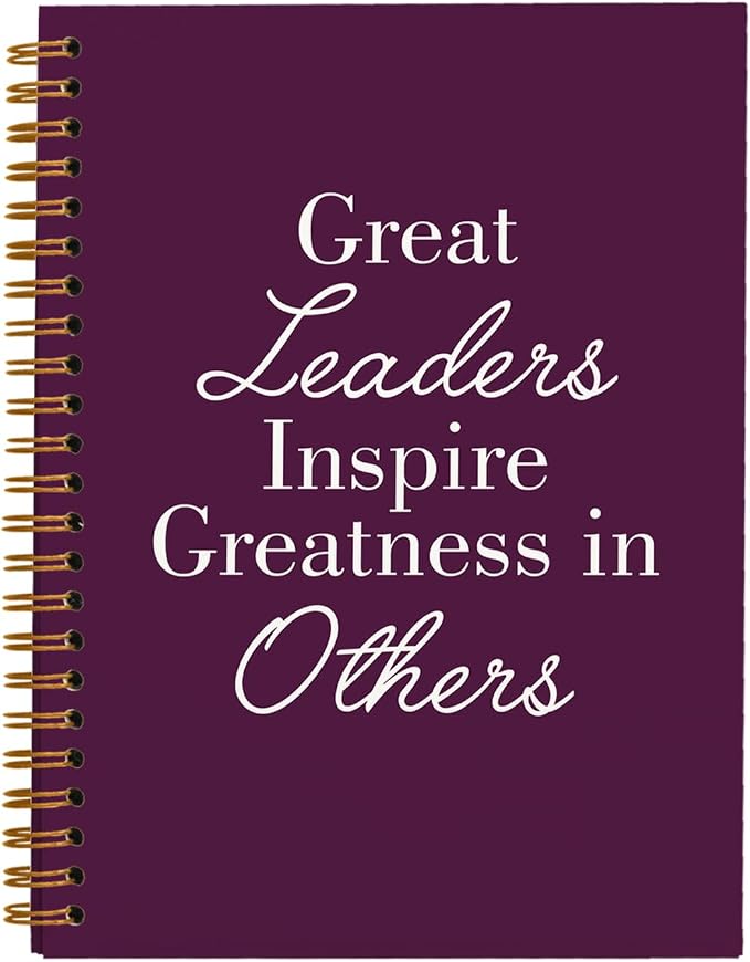 OXW Purple Meeting Notebooks for Work, Leadership Gifts Office Work Notebook by Unknown