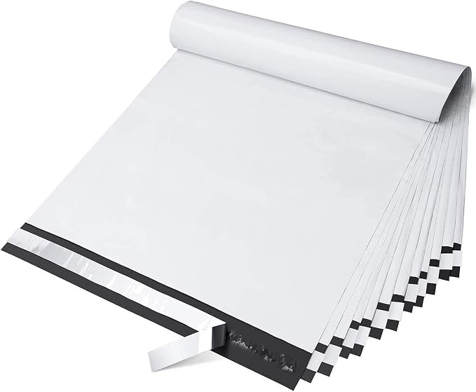 Fuxury Large Poly Mailers 14.5x19" 100Pcs, Shipping Bags by Fuxury