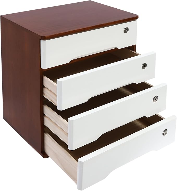 Wooden Desktop Storage Box by LKOEWQZAMX