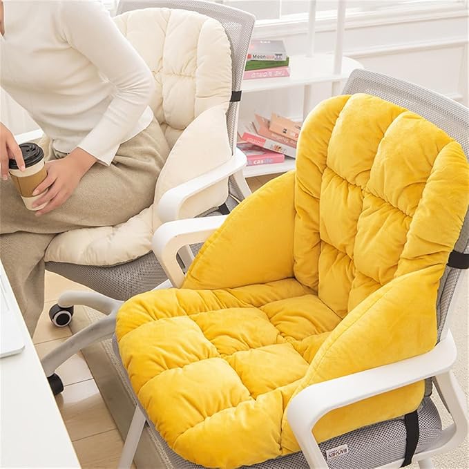 LYFJMUS High Back Office Chair Cushion Soft Desk Chair Pad - Image 5