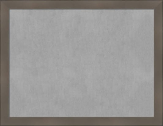Amanti Art Grey Framed Magnetic Board 20x26 Medium Vision Board by AmantiArt