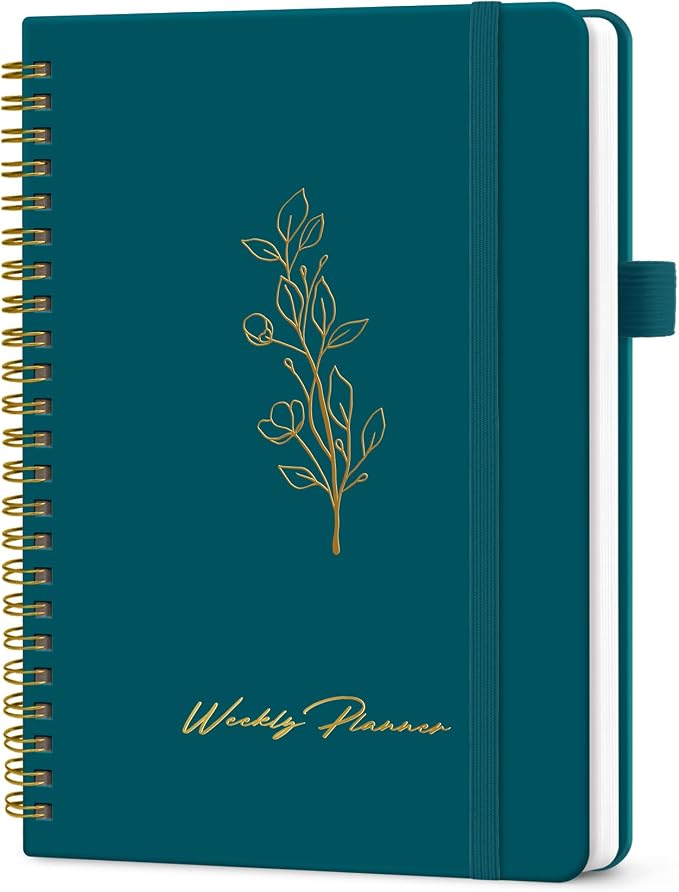 Taja Undated Weekly Planner, Weekly To Do List Notebook by Taja