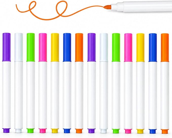 14 Colors Light Board Markers for LED Note Board by LULAFAYA