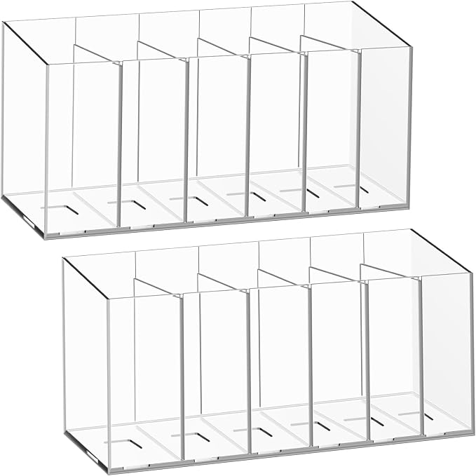 DECYOOL 2Pcs Acrylic Pen Holders by DECYOOL