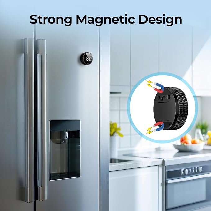Rechargeable Magnetic Kitchen Timer - Image 3