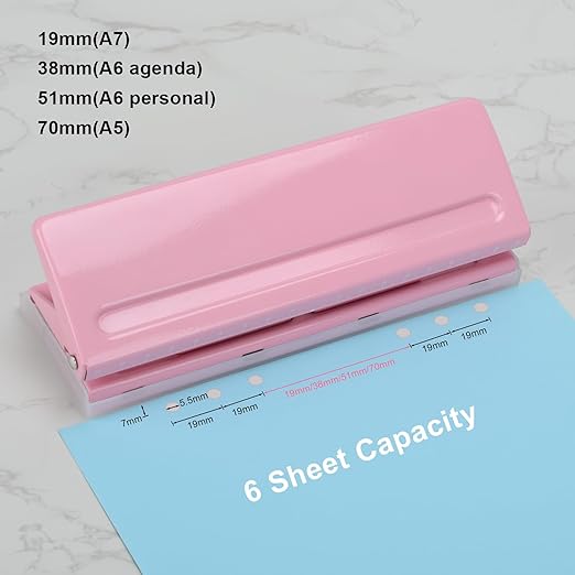 Adjustable 6-Hole Punch - Image 4