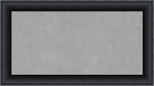 Amanti Art Black Framed Magnetic Board 15x27 Small Vision Board by AmantiArt