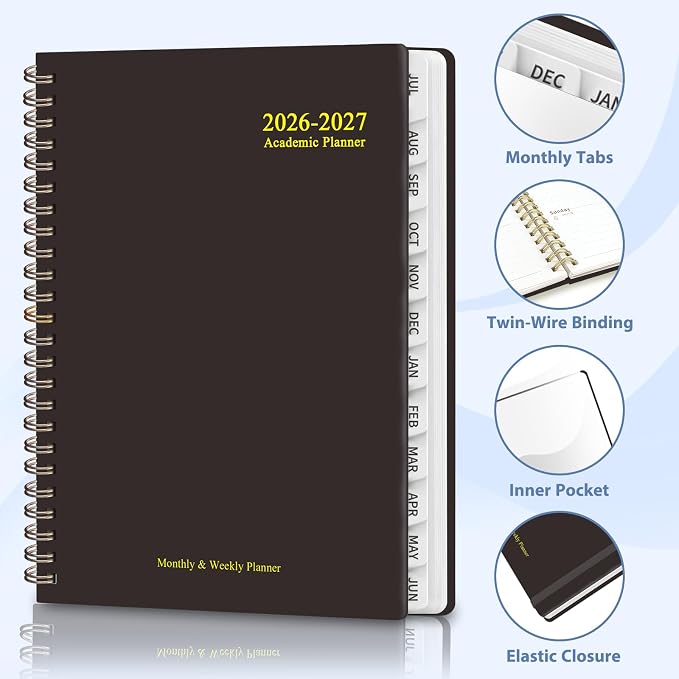 Planner 2026-2027, Weekly and Monthly Academic Planner, July 2026 - Image 4