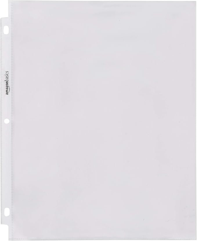 Amazon Basics Heavy Duty Non-Glare Sheet Protector - Image 2