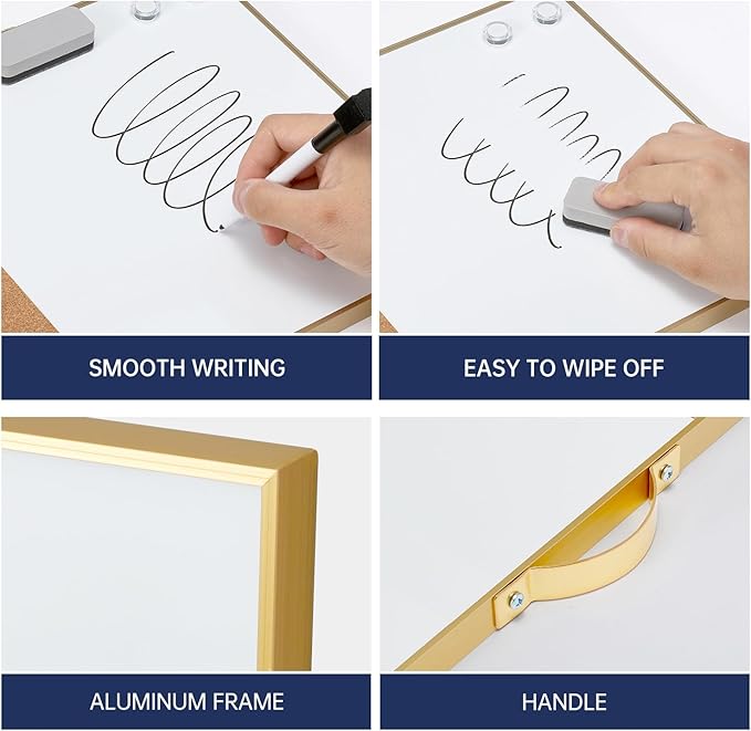 Small Cork Board Whiteboard Combo - Image 4