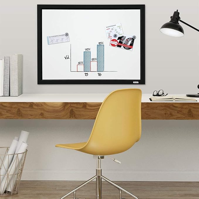 Quartet Magnetic Whiteboard, 17 x 23 inches White Board, Dry Erase Board - Image 2