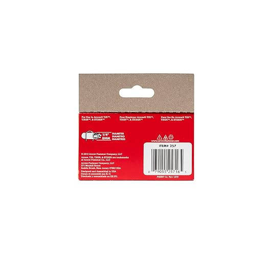 Arrow Heavy Duty T25 Round Crown Staples - Image 7