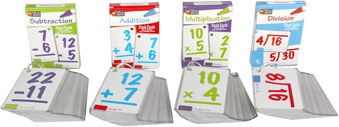 Regal Games Math Flash Cards for Multiplication, Addition and Subtraction - Image 4