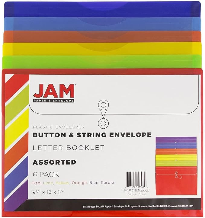 JAM PAPER Plastic Envelopes - Image 2
