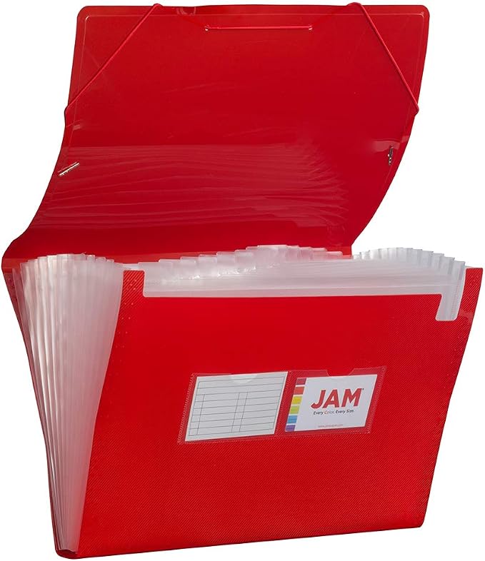 JAM PAPER Accordion Folders by JAMPaper