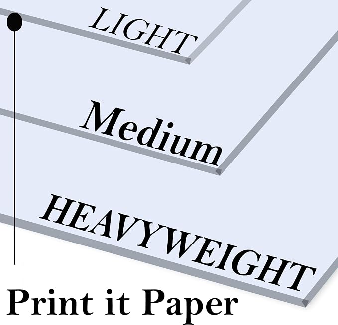 Print It - Vellum Bristol Colored Cardstock Cover Paper, 67 Lb, 8.5" X 11” - Image 2