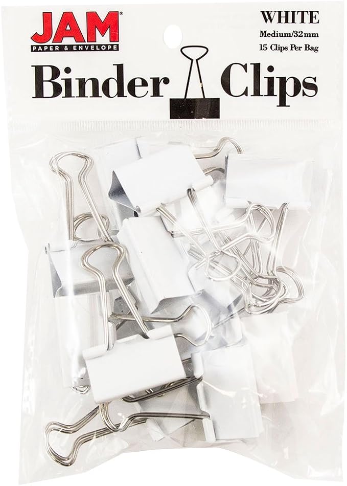 JAM PAPER Colorful Binder Clips - Image 6