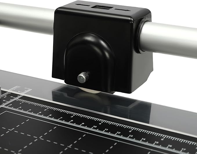 36 Inch Rotary Trimmer Paper Cutter,Rotary Paper Cutter Paper Trimmer for Crafting & Scrapbooking Supplies for A4 Cardstock Photo Label with Precise Positioning-DeskLoop Office