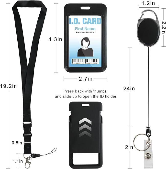 Retractable ID Badge Holder - Image 5