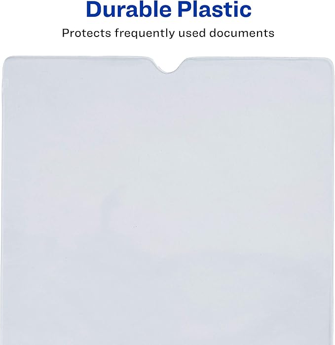 Avery File Envelopes, Holds up to Sheets, 10 Clear Vinyl Envelopes - Image 5