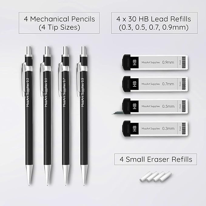 MozArt Mechanical Pencil Set - Image 2