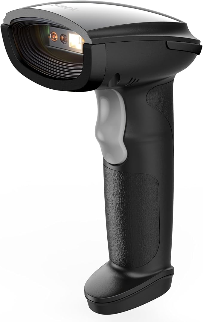 Inateck 2D Barcode Scanner, Wireless Bluetooth QR Barcode Scanner, Handheld by Inateck