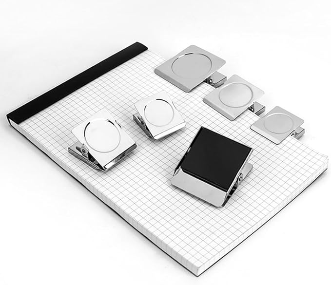Square Strong Magnetic Clips, 1.5"-8 Pcs, 38 mm, Refrigerator Magnet Clips - Image 7