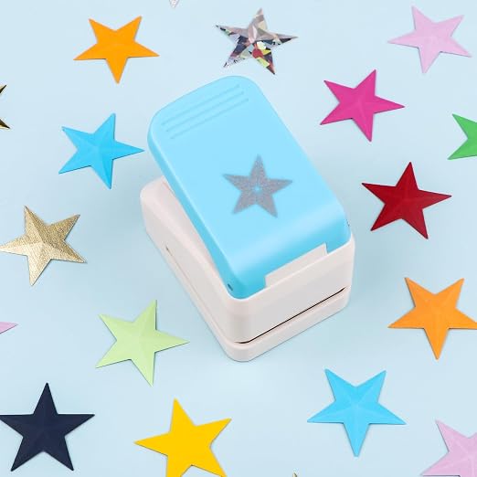 Star Punch | 1.4 inch Star Hole Punch | Portable Lever Action Craft Punches | - Image 6