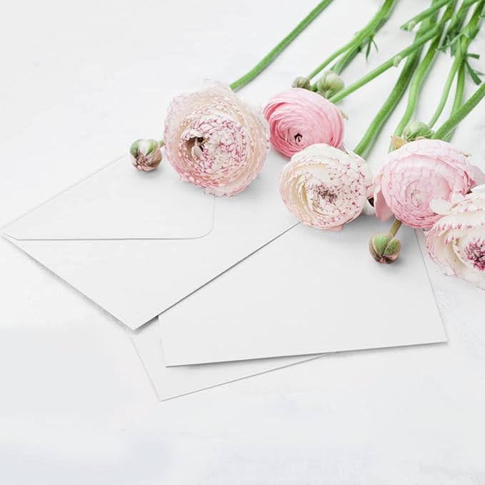 100 Pack 4x6 Envelopes for Invitations, Card Envelope, Used for Graduation - Image 4
