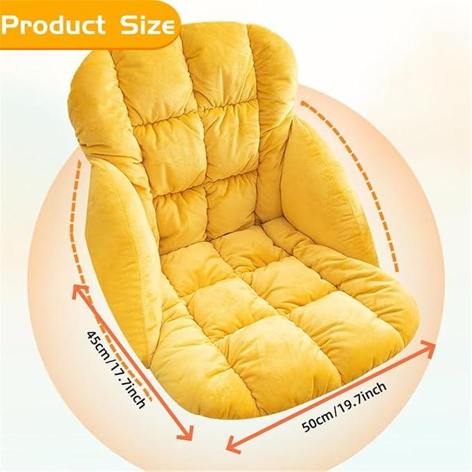 LYFJMUS High Back Office Chair Cushion Soft Desk Chair Pad - Image 2