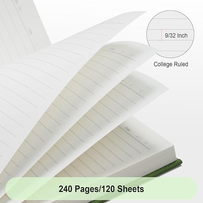 Comix 6 Pack Lined Journal Notebooks - Image 3