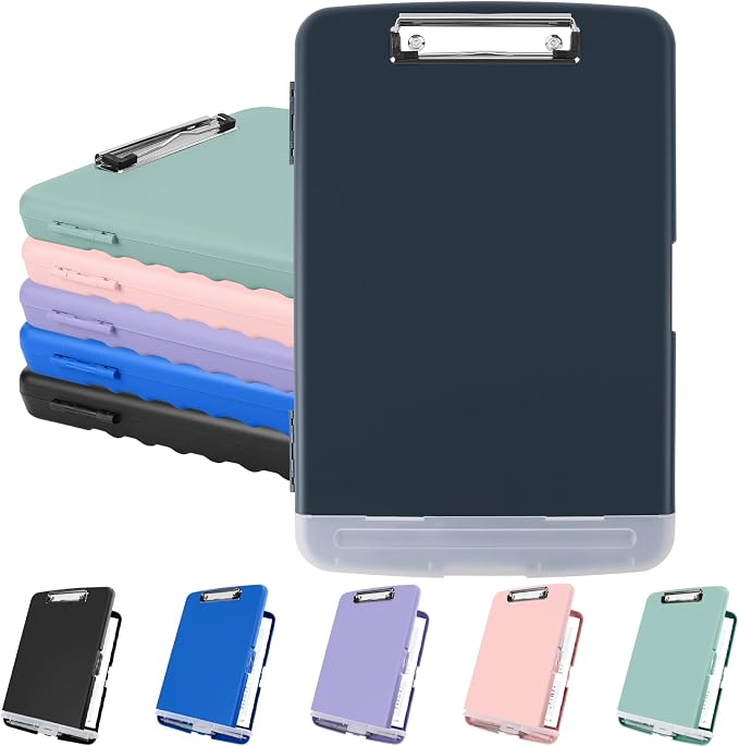 Meiikun Plastic Storage Clipboard, Clipboards by Meiikun