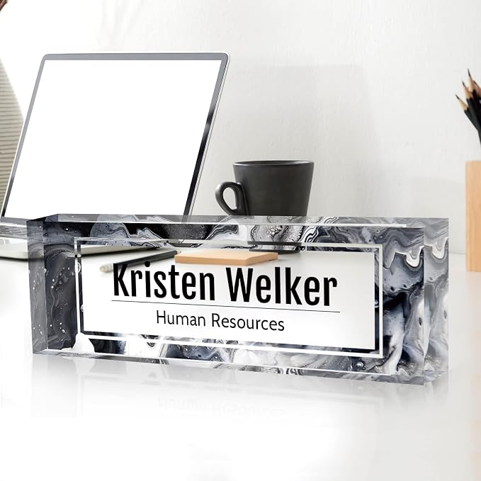 Desk Name Plate Personalized, Custom Name Plates - Image 2