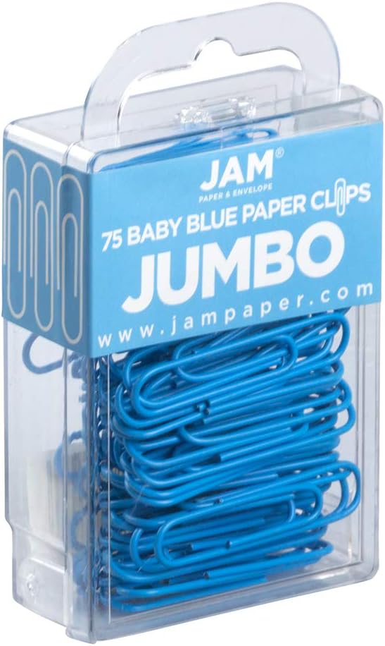 JAM PAPER Colorful Jumbo Paper Clips - Image 2