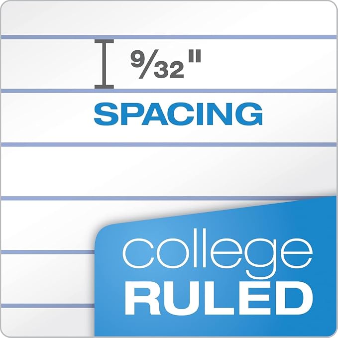 Oxford Spiral Composition Notebooks, 4 Pack, College Ruled Paper, 9-3/4 x 7-1/2 - Image 4