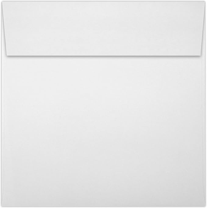 LUXPaper Square Invitation Envelopes | Peel & Press | 6 1/2" x 6 1/2" | Bright - Image 2
