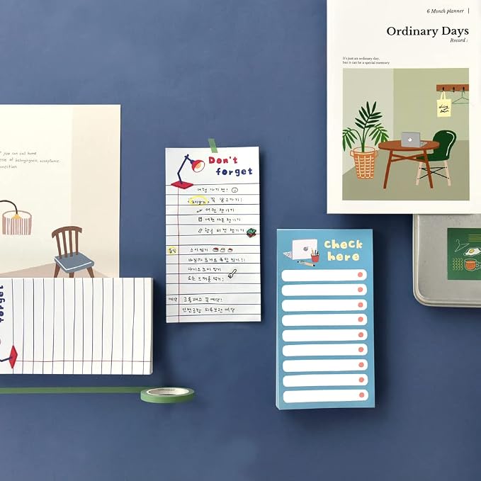 Monolike Memopad Ordinary days SET - Image 5