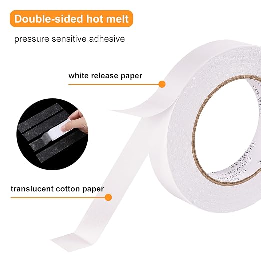 GUOKOFF Double Sided Tape 1 Inch x 40 Yards - Image 3