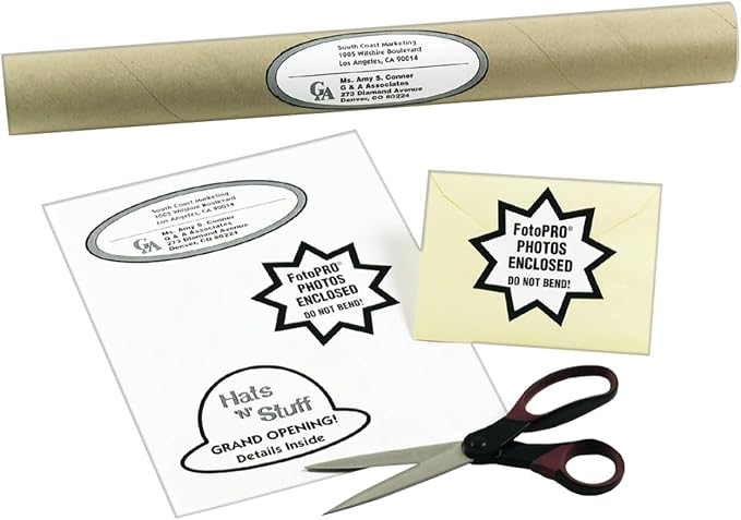 Avery Full-Sheet Printable Shipping Labels, 8.5" x 11" Customizable Stickers - Image 9